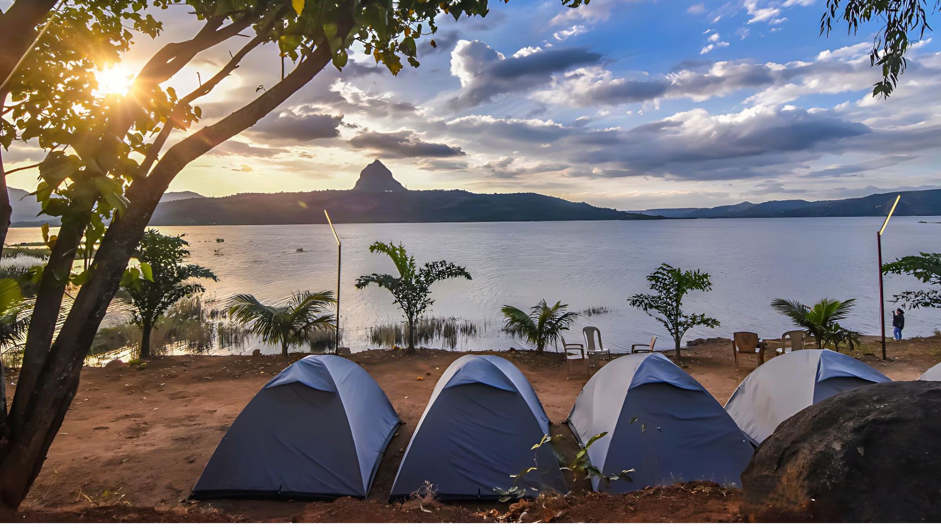 Camping background